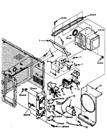 Switches And Microwave Parts parts for Kenmore Microwave 564.8748611 (5648748611, 564 8748611) from AppliancePartsPros.com