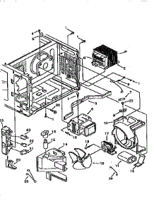 Switches And Microwave parts for Kenmore Microwave 565.66480691 (56566480691, 565 66480691) from AppliancePartsPros.com