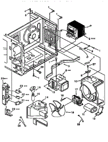 Switches parts for Kenmore Microwave 565.66480690 (56566480690, 565 66480690) from AppliancePartsPros.com