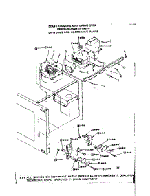 Switches And Microwave Parts parts for Kenmore Microwave 564.8578310 (5648578310, 564 8578310) from AppliancePartsPros.com
