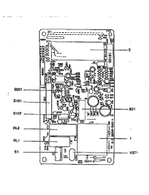 Power And Control Circuit Board (Part No 16326) parts for Kenmore Microwave 565.68481791 (56568481791, 565 68481791) from AppliancePartsPros.com