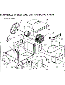 Electrical System And Air Handling Parts parts for Kenmore Heat Pump System 253.7770620 (2537770620, 253 7770620) from AppliancePartsPros.com