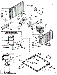 Unit Parts parts for Kenmore Heat Pump System 106.73171 (10673171, 106 73171) from AppliancePartsPros.com