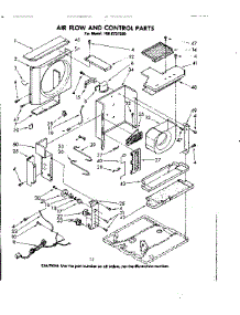 Air Flow And Control Parts parts for Kenmore Heat Pump System 106.8731590 (1068731590, 106 8731590) from AppliancePartsPros.com
