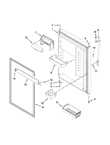Refrigerator Door Parts parts for Kenmore Heater 85316 from AppliancePartsPros.com