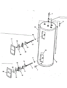 Replacement Parts / 329820 parts for Kenmore Water Heater 153.319320 (153319320, 153 319320) from AppliancePartsPros.com