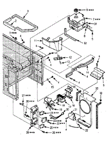 Switches And Microwave parts for Kenmore Microwave 566.8742681 (5668742681, 566 8742681) from AppliancePartsPros.com