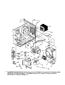 Switches And Microwave parts for Kenmore Microwave 565.60302000 (56560302000, 565 60302000) from AppliancePartsPros.com