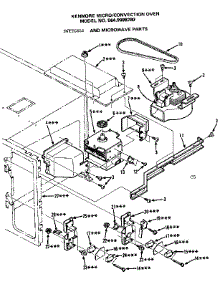 Convection Oven / Switches And Microwave Parts parts for Kenmore Microwave 564.9998280 (5649998280, 564 9998280) from AppliancePartsPros.com