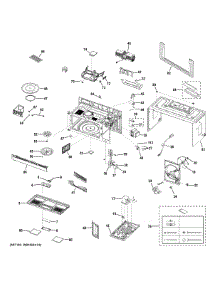 Oven Cavity Parts parts for Ge Microwave JNM7196DK2WW from AppliancePartsPros.com