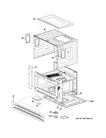 Oven Cavity Parts parts for Ge Microwave CSB9120SJ2SS from AppliancePartsPros.com