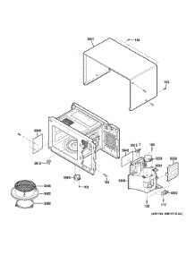 Oven Cavity Parts parts for Ge Microwave CEB1590SS3SS from AppliancePartsPros.com