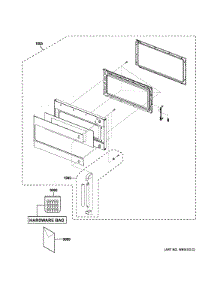 Door Parts parts for Ge Microwave CVM1790SS2SS from AppliancePartsPros.com