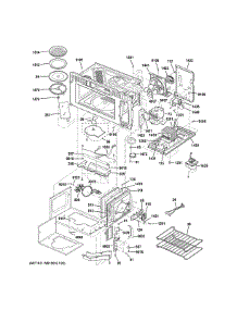 Interior Parts (1) parts for Ge Microwave PSA9240DF1WW from AppliancePartsPros.com