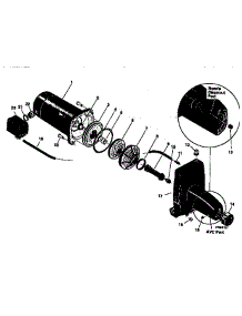 Motor And Pump Assembly parts for Kenmore Pump 390.250254 (390250254, 390 250254) from AppliancePartsPros.com