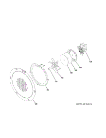 Convection Fan parts for Ge Range C2S986SEL1SS from AppliancePartsPros.com
