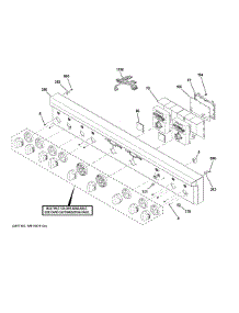 Control Panel parts for Ge Range C2Y486P2M1S1 from AppliancePartsPros.com