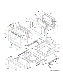 Door & Drawer Parts parts for Ge Range PGB940SEJ4SS from AppliancePartsPros.com