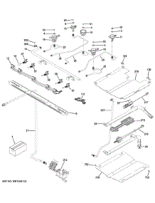 Gas & Burner Parts parts for Ge Range PGB911DEJ3WW from AppliancePartsPros.com