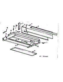 Hood Extension parts for Kenmore Range Hood 103.54664 (10354664, 103 54664) from AppliancePartsPros.com