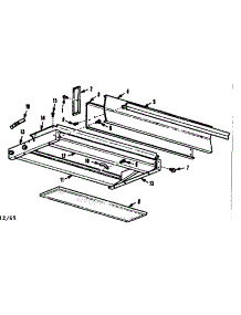 Hood Extension parts for Kenmore Range Hood 103.5476640 (1035476640, 103 5476640) from AppliancePartsPros.com