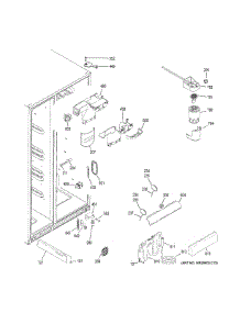 Fresh Food Section parts for Ge Refrigerator CZS22MSKGHSS from AppliancePartsPros.com