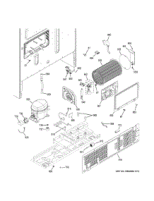 Machine Compartment parts for Ge Refrigerator PYE22KMKCES from AppliancePartsPros.com