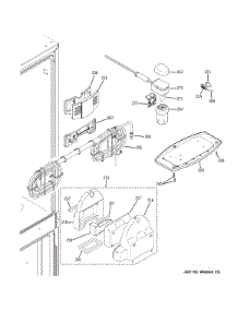 Fresh Food Section parts for Ge Refrigerator PFCS1PJZHSS from AppliancePartsPros.com
