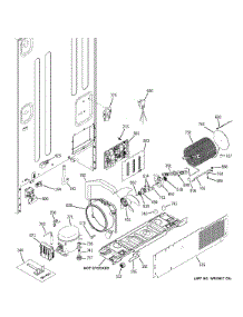 Machine Compartment parts for Ge Refrigerator PFCS1PJZHSS from AppliancePartsPros.com