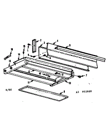 Hood Extension parts for Kenmore Range Hood 103.52664 (10352664, 103 52664) from AppliancePartsPros.com
