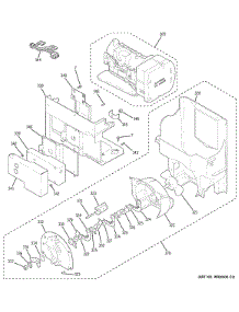 Ice Maker & Dispenser parts for Ge Refrigerator PGS25KSEAFSS from AppliancePartsPros.com