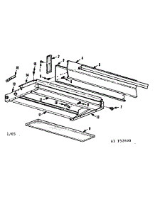 Hood Extension parts for Kenmore Range Hood 103.52700 (10352700, 103 52700) from AppliancePartsPros.com