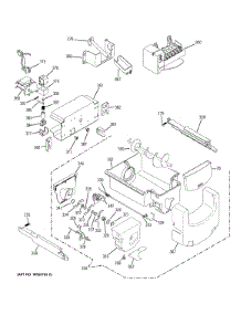 Ice Maker & Dispenser parts for Ge Refrigerator PSS23KSEBCSS from AppliancePartsPros.com