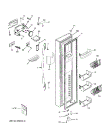 Freezer Door parts for Ge Refrigerator GSE30VHBATSS from AppliancePartsPros.com