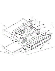 Body Section parts for Kenmore Range Hood 103.5477120 (1035477120, 103 5477120) from AppliancePartsPros.com