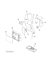 Control Parts parts for Ge Room Air Conditioner AEM08LXQ1 from AppliancePartsPros.com