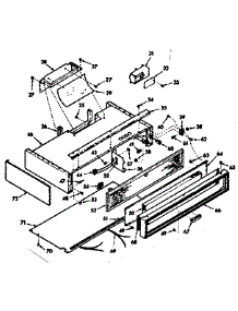 Body Section parts for Kenmore Range Hood 103.5277380 (1035277380, 103 5277380) from AppliancePartsPros.com