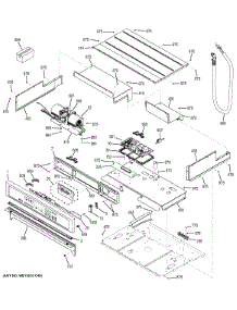 Control Panel parts for Ge Wall Oven ZET9050SH3SS from AppliancePartsPros.com