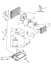 Unit parts for Kenmore Room Air Conditioner 106.8750513-AC (1068750513-AC, 106 8750513-AC) from AppliancePartsPros.com