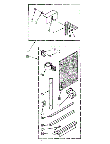 Installation parts for Kenmore Room Air Conditioner 106.8750513-AC (1068750513-AC, 106 8750513-AC) from AppliancePartsPros.com