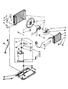 Unit Parts parts for Kenmore Room Air Conditioner 106.8750580-AC (1068750580-AC, 106 8750580-AC) from AppliancePartsPros.com