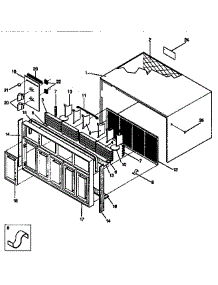 Wrapper parts for Kenmore Room Air Conditioner 253.8791293-AC (2538791293-AC, 253 8791293-AC) from AppliancePartsPros.com