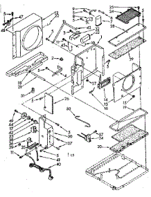 Air Flow And Control Parts parts for Kenmore Room Air Conditioner 106.8740770-AC (1068740770-AC, 106 8740770-AC) from AppliancePartsPros.com