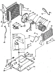 Unit Parts parts for Kenmore Room Air Conditioner 106.8740770-AC (1068740770-AC, 106 8740770-AC) from AppliancePartsPros.com