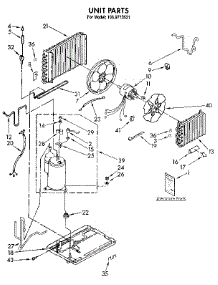 Unit parts for Kenmore Room Air Conditioner 106.9710531 (1069710531, 106 9710531) from AppliancePartsPros.com
