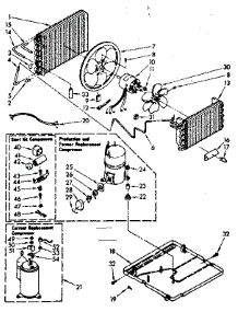 Unit Parts parts for Kenmore Room Air Conditioner 106.8721080 (1068721080, 106 8721080) from AppliancePartsPros.com