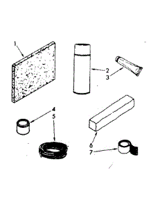 Optional Parts parts for Kenmore Room Air Conditioner 106.8750810 (1068750810, 106 8750810) from AppliancePartsPros.com