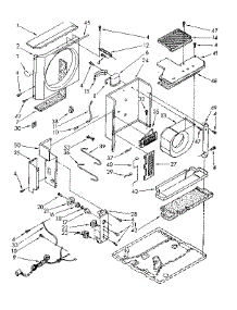 Air Flow And Control Parts parts for Kenmore Room Air Conditioner 106.8751490 (1068751490, 106 8751490) from AppliancePartsPros.com