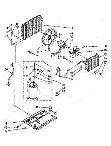 Unit Parts parts for Kenmore Room Air Conditioner 106.8740690 (1068740690, 106 8740690) from AppliancePartsPros.com