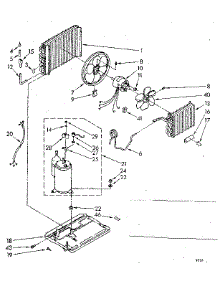 Unit Parts parts for Kenmore Room Air Conditioner 106.8720582 (1068720582, 106 8720582) from AppliancePartsPros.com